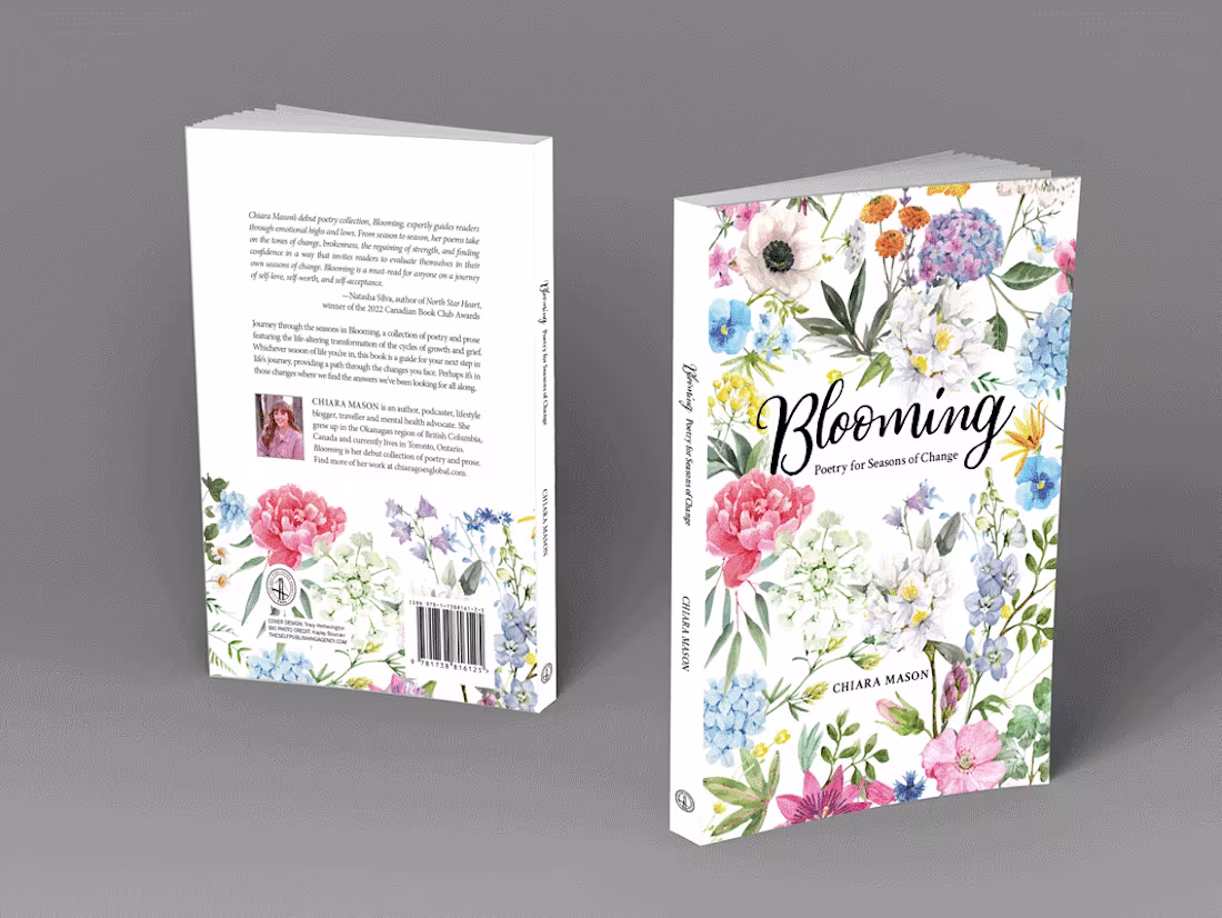 Cover image for Book - Blooming: Poetry for Seasons of Change