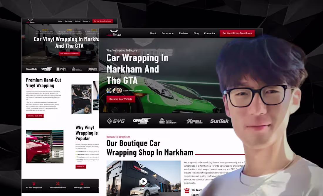 Cover image for Winning WordPress Website For A Local Automotive Business