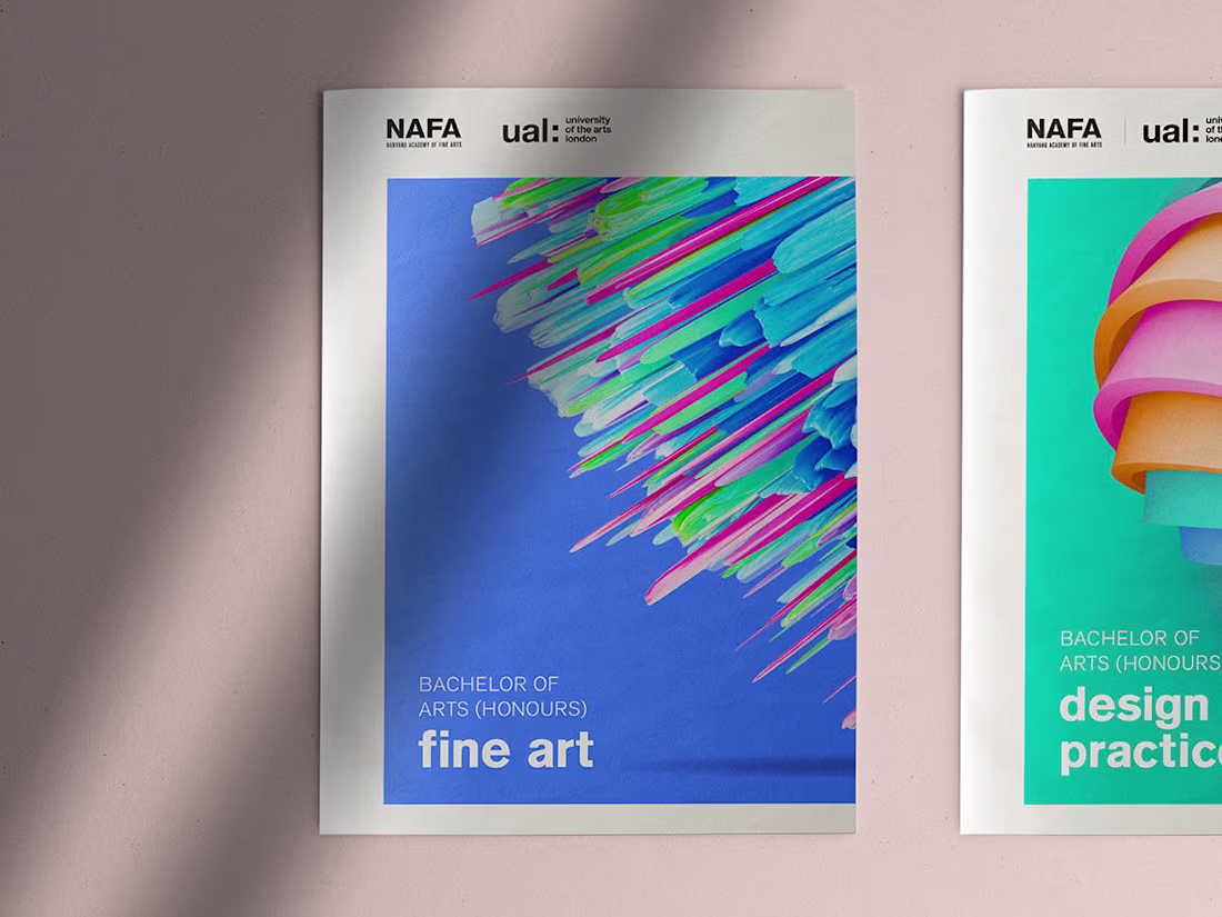 Cover image for NAFA x UAL Degree Course Brochures