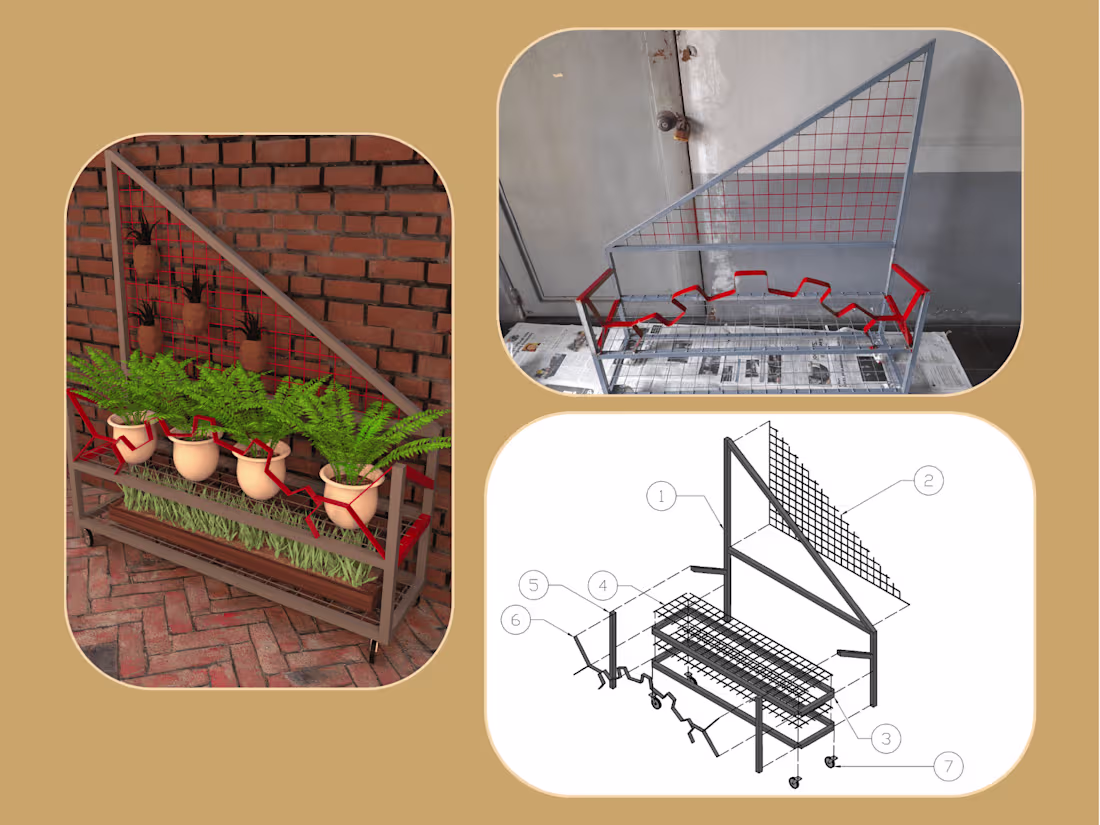 Cover image for 3D CAD Model with 2D Technical Drawings