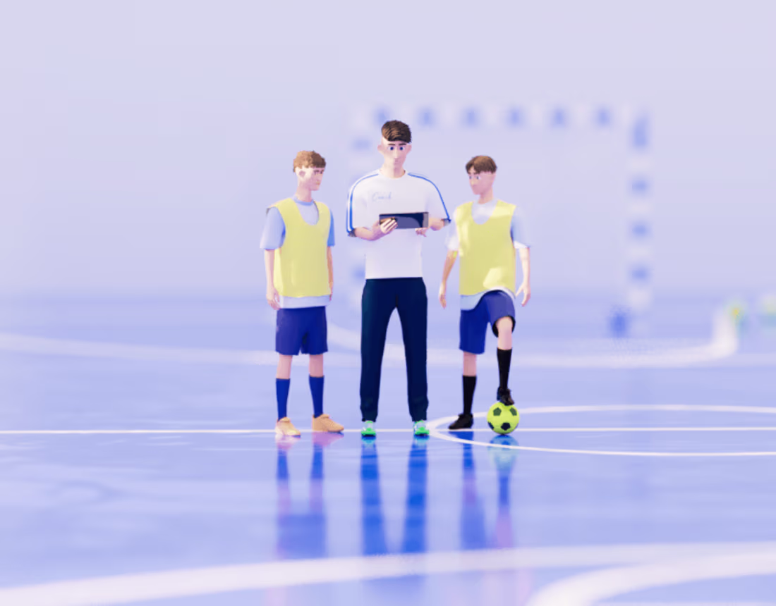 Cover image for A video for a futsal tactics app on Behance