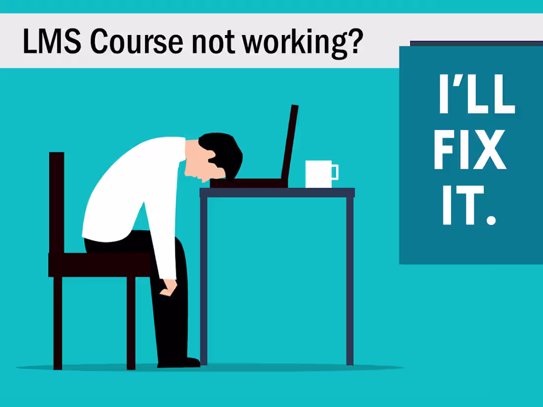 Cover image for LMS & Online Course Troubleshooting / Fixes