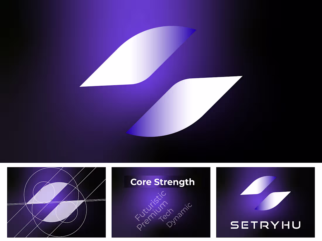 Cover image for Initial S Letter Saas Tech logo design 👉 Say goodbye Unmemo...