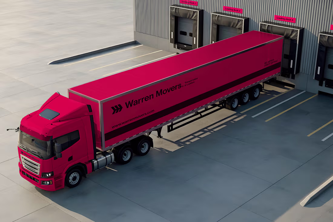 Cover image for Logo and Identity Design for Warren Movers