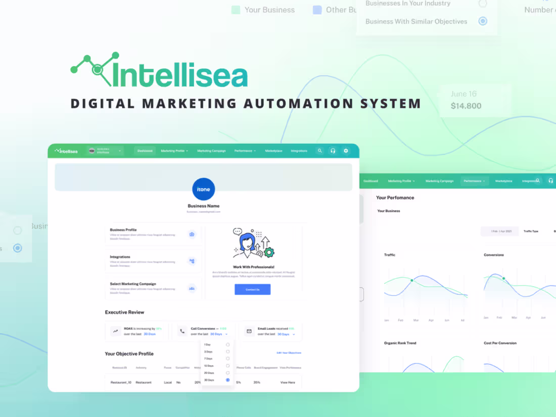 Cover image for Intellisea – AI Digital Marketing