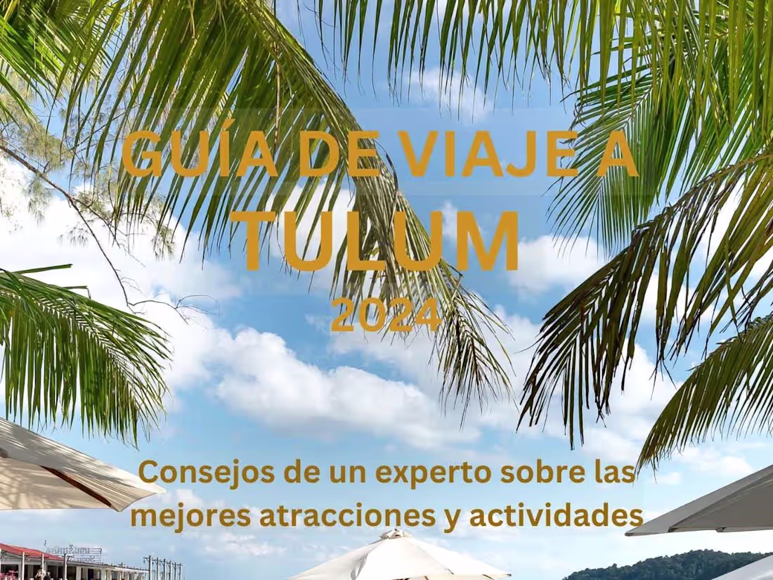 Cover image for Travel Guide Tulum (Spanish Edition)