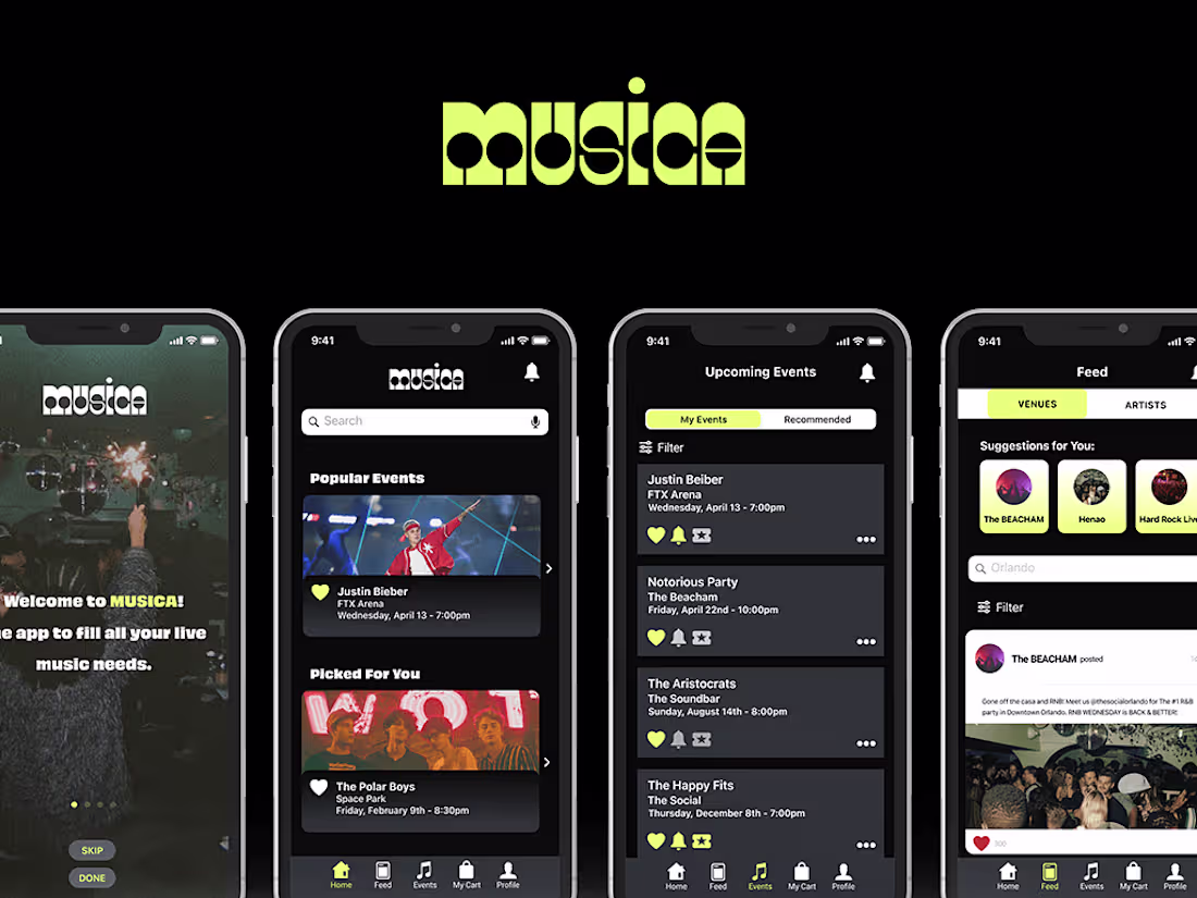 Cover image for Musica App 