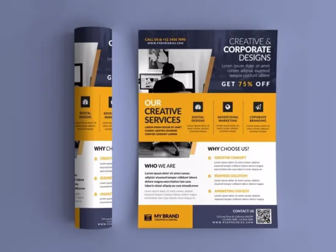 Cover image for I will design corporate business brochure bifold trifold, flyer