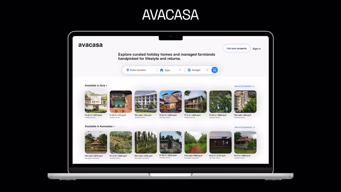 Cover image for Website Redesign for Avacasa