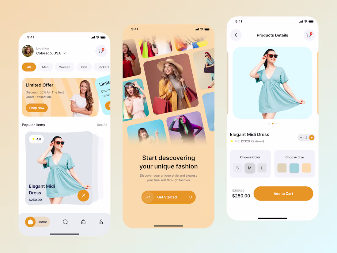 Cover image for Fashion E-Commerce Mobile App