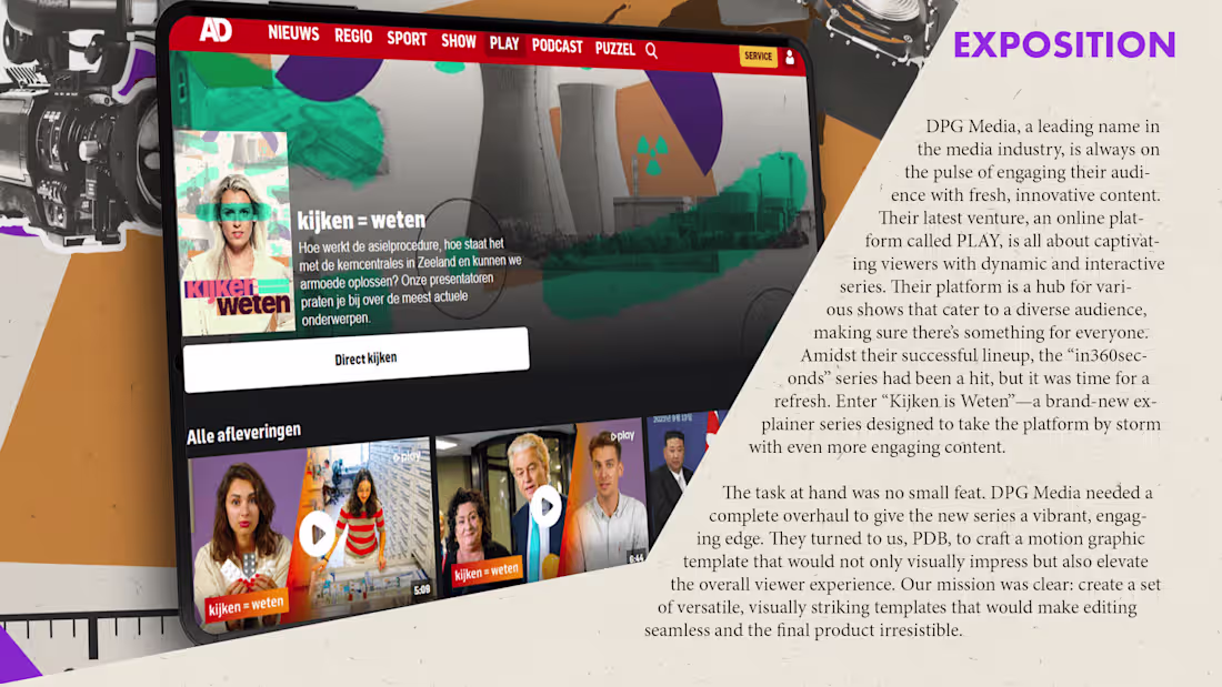 Cover image for Kijken is Weten Case study