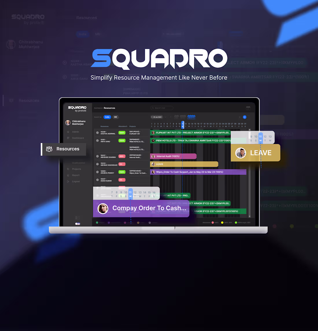 Cover image for Resource Management Tool :: Behance