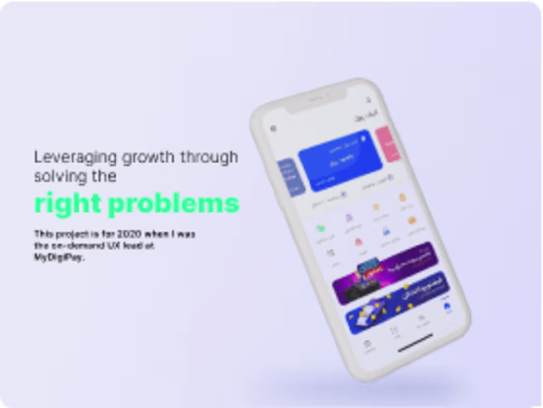 Cover image for Leveraging growth through solving the right problems