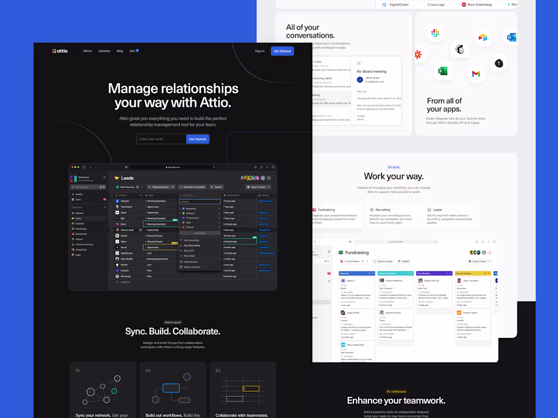 Cover image for Attio — Homepage
