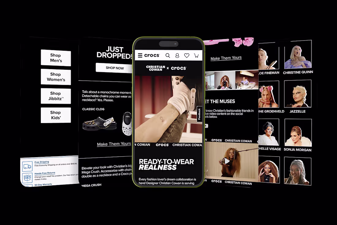 Cover image for Christian Cowan & Crocs on Behance