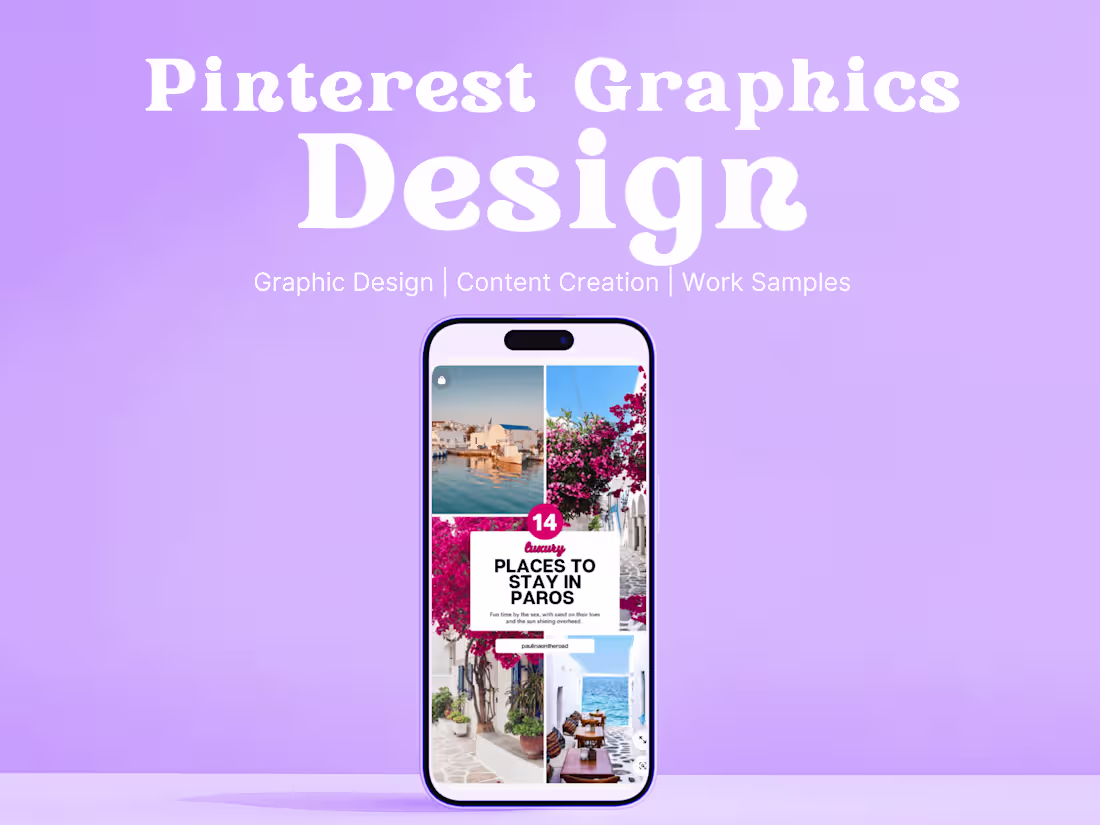 Cover image for Pinterest Graphic Design | Pin Samples
