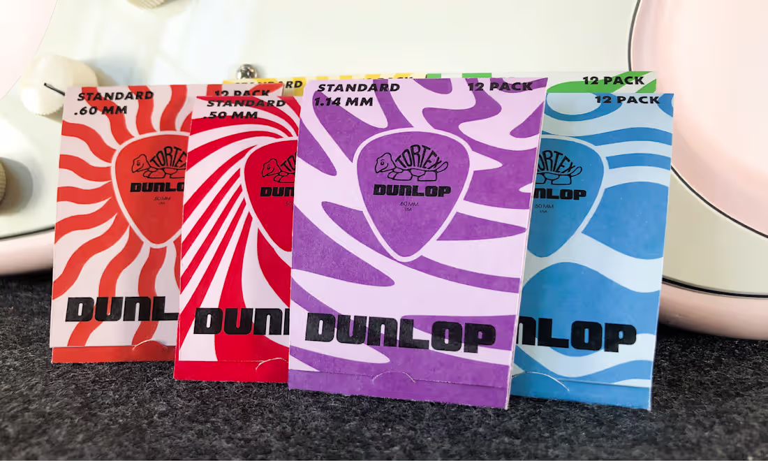 Cover image for Dunlop Tortex Guitar Picks