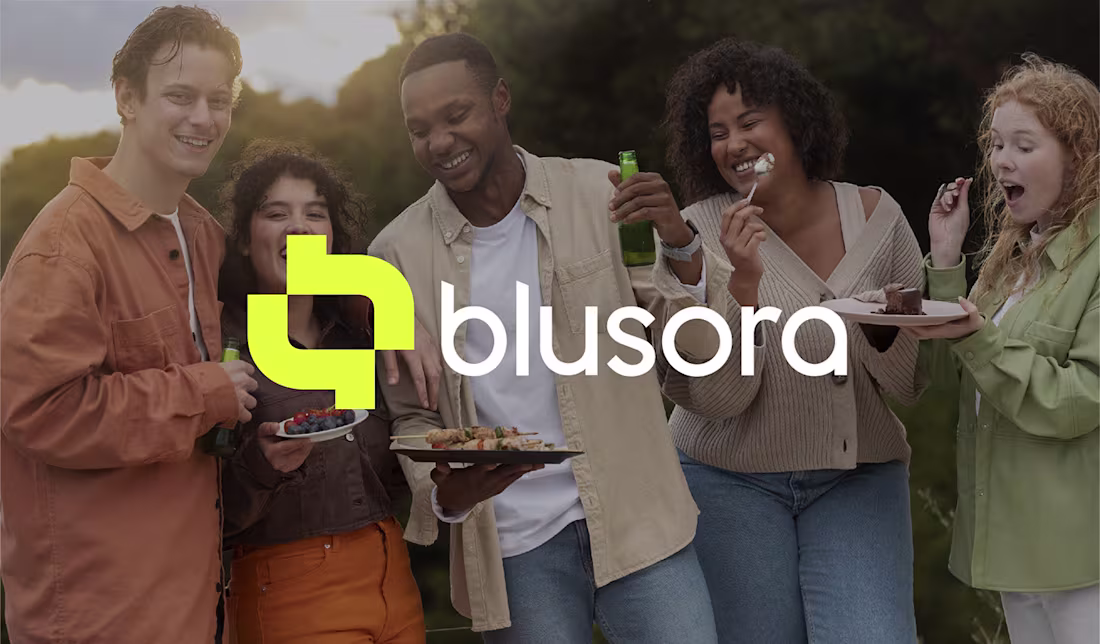 Cover image for Blusora Brand Identity Design