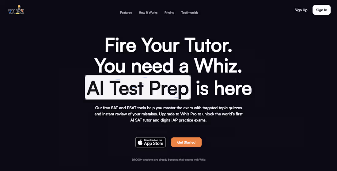 Cover image for Development of AI-Powered Exam-Prep Platform for Whiz Study