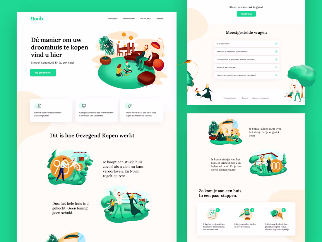 Cover image for Norib Website