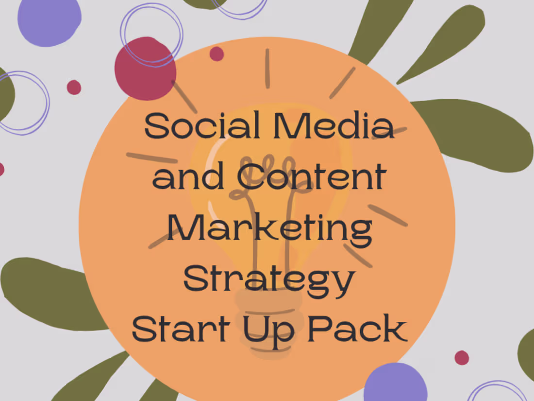 Cover image for Social Media Start Up Package 
