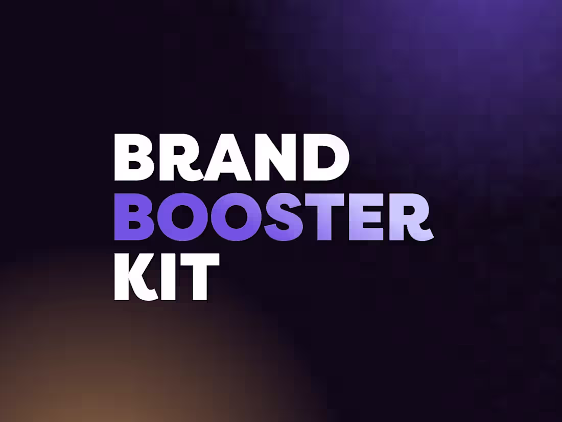 Cover image for Brand Booster Kit 🔥