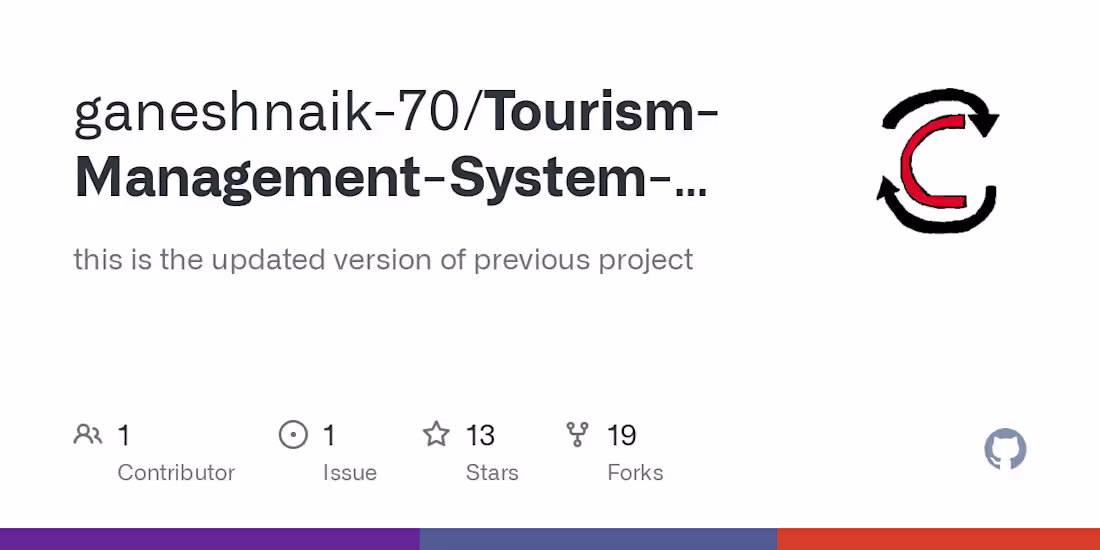 Cover image for Tourism Management System Development