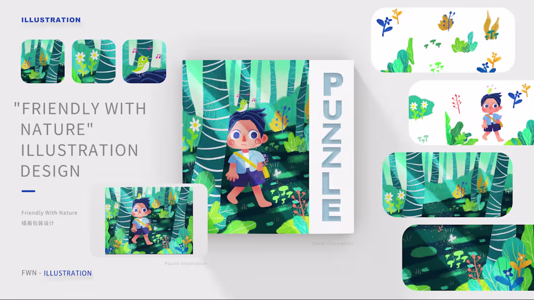 Cover image for Illustration Design