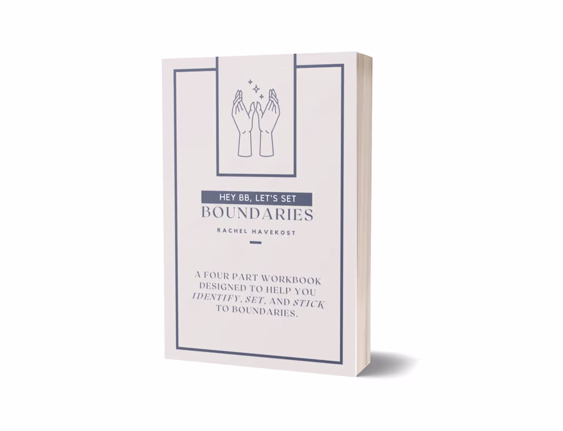 Cover image for BB Let’s Set Boundaries Workbook 