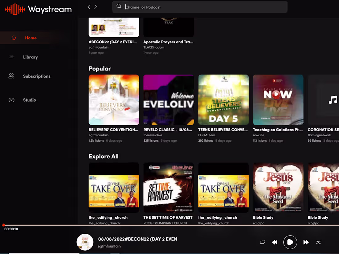 Cover image for WayStream.io