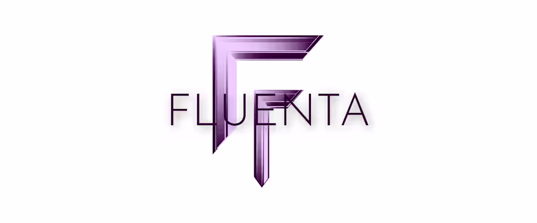 Cover image for Fluenta - Logo for a design services company