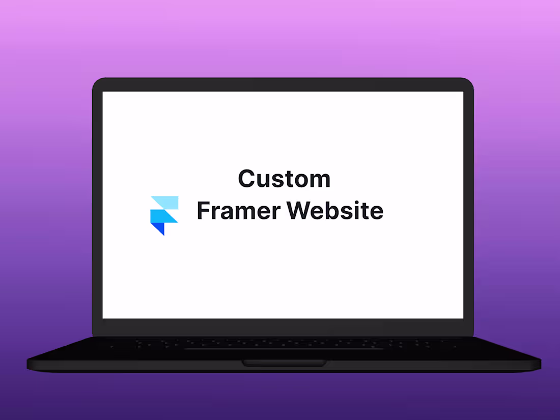 Cover image for Custom Framer Website Solutions