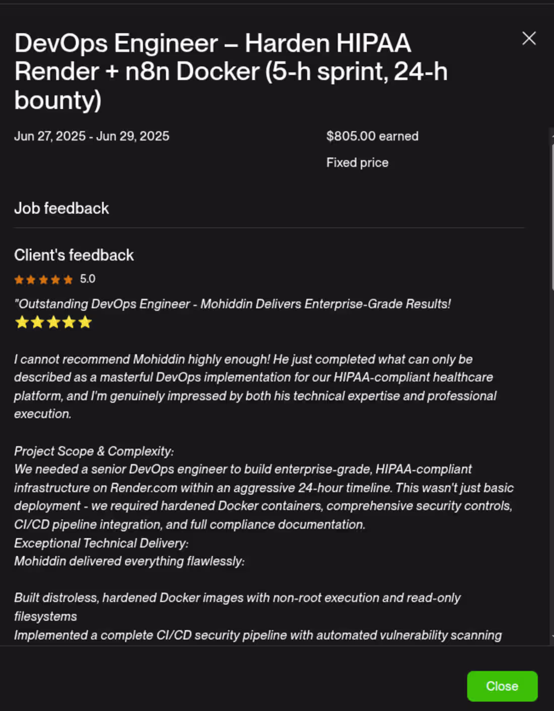 Cover image for HIPAA-Compliant CI/CD Deployment on Render