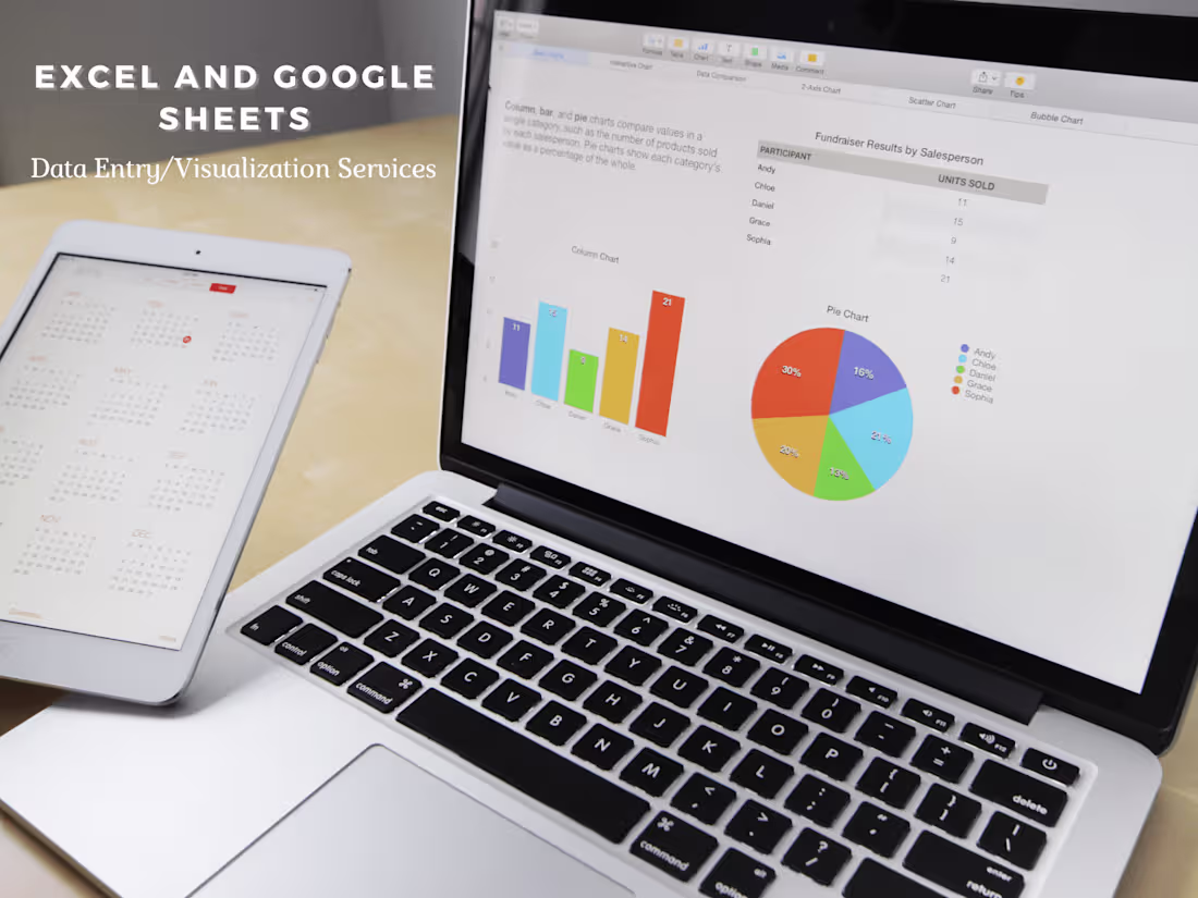 Cover image for Excel/Sheets Data Manipulation, Visualization, or Entry