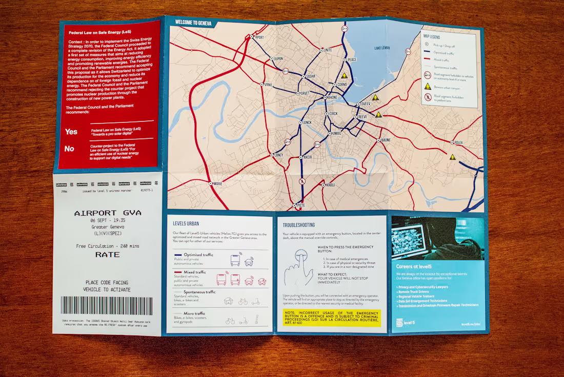 Cover image for Map of Geneva for Autonomous