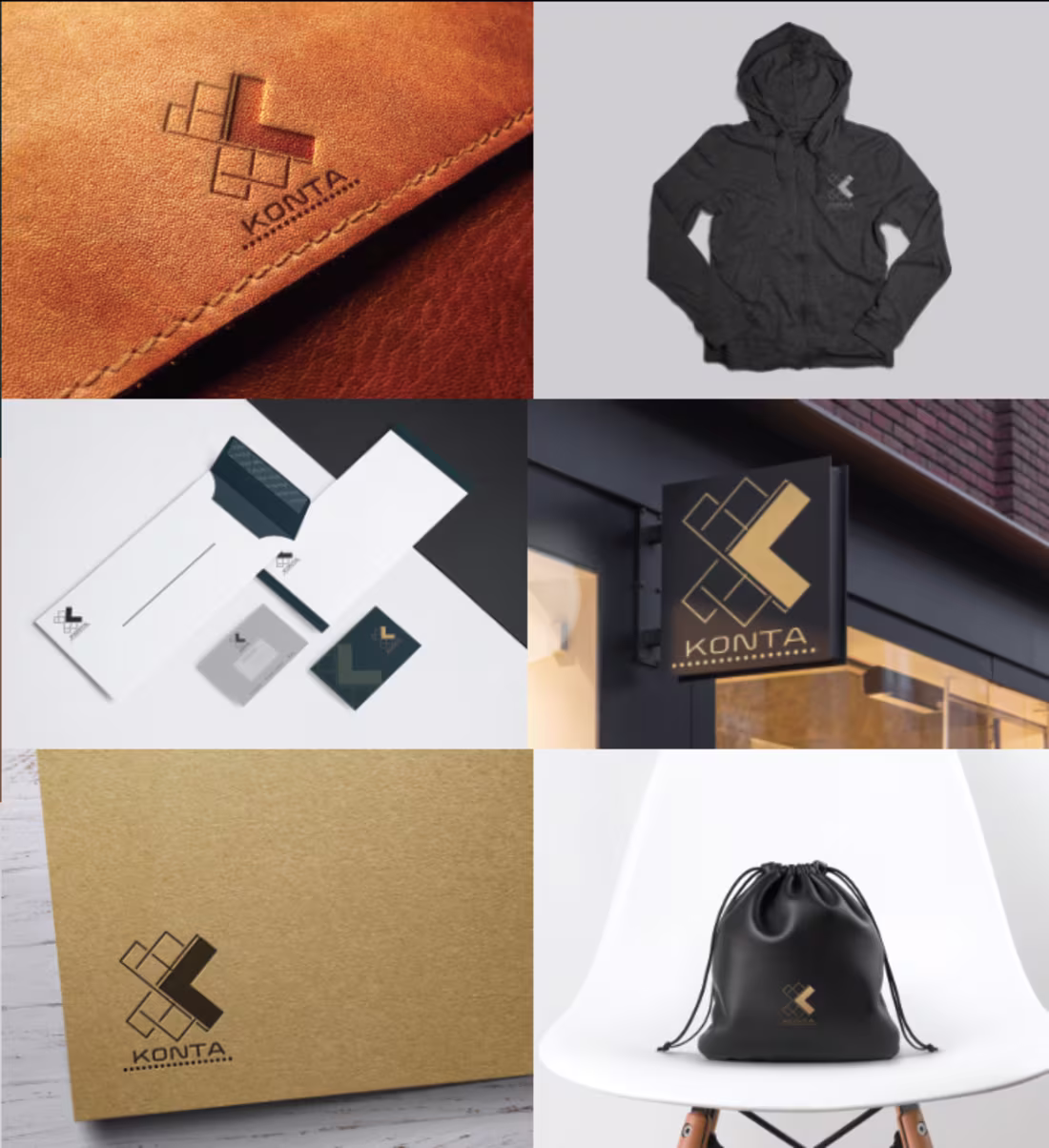 Cover image for Branding Konta leather and Garment 