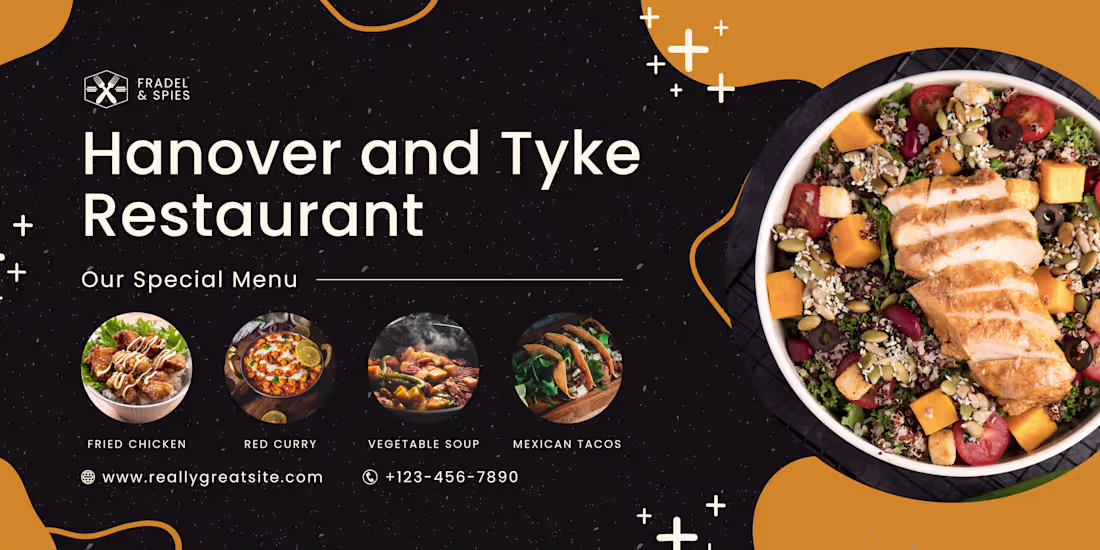 Cover image for Designed a compelling food banner