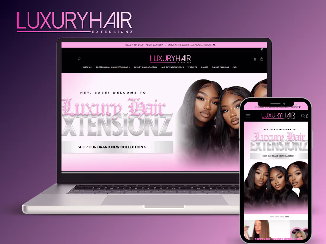 Cover image for Luxury Hair Extensionz Canada