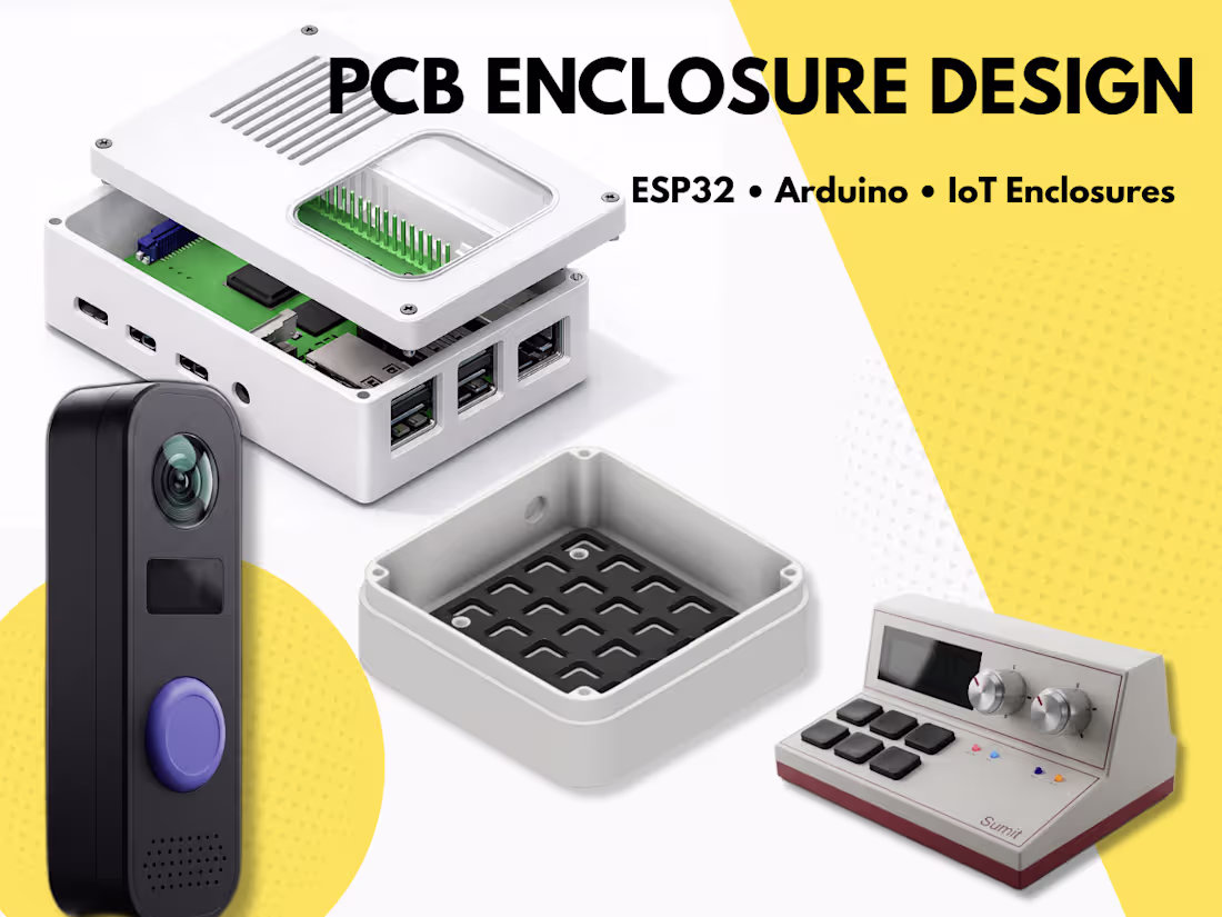 Cover image for Product & Enclosure Design for Electronics and IoT Devices