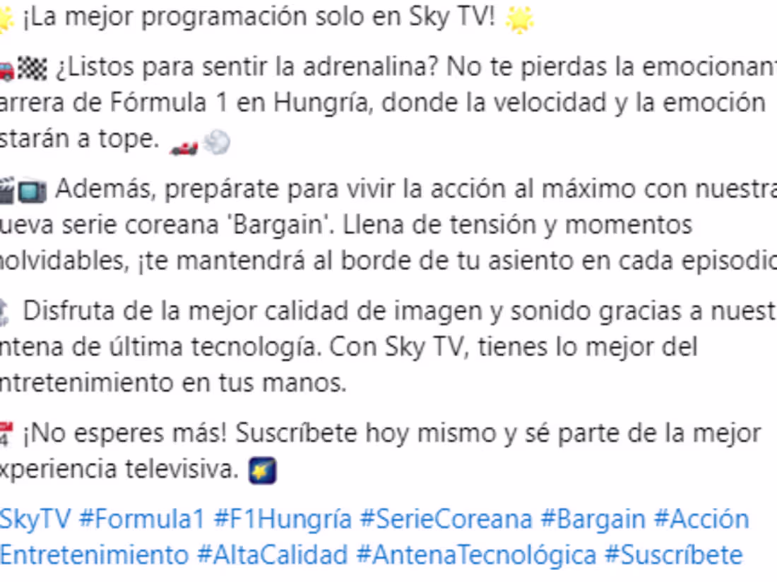 Cover image for Creacion de Copy para la necesidad de la publicación y objetivo