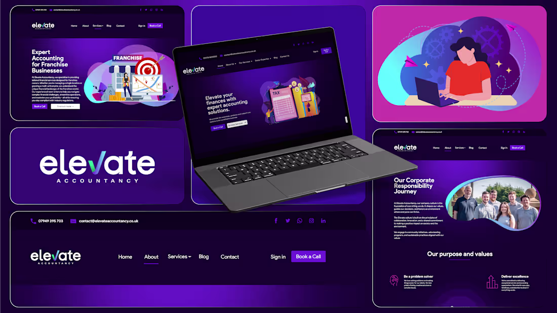 Cover image for Elevate Accountancy Website