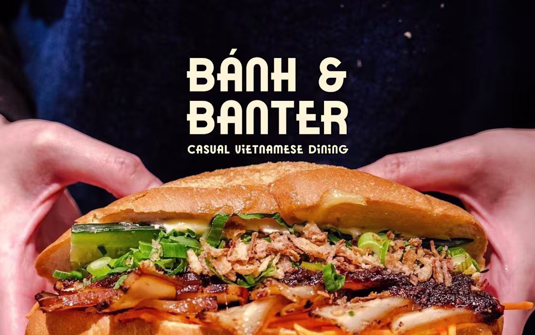 Cover image for Bahn & Banter - Branding for a Vietnamese Restaurant