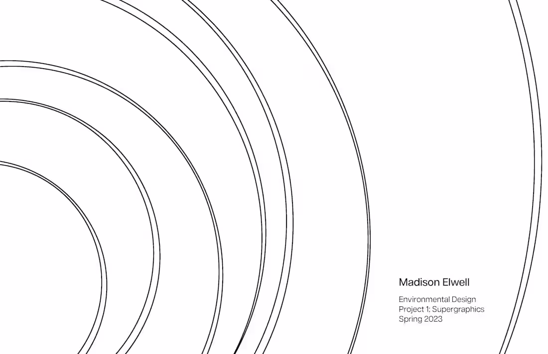 Cover image for Supergraphics Proposal in the Edwards College