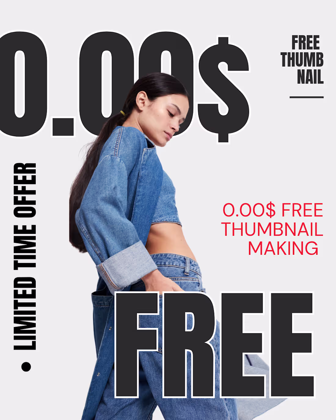 Cover image for Free Thumbnail Making At 0.00$ 💸 Limited time offer