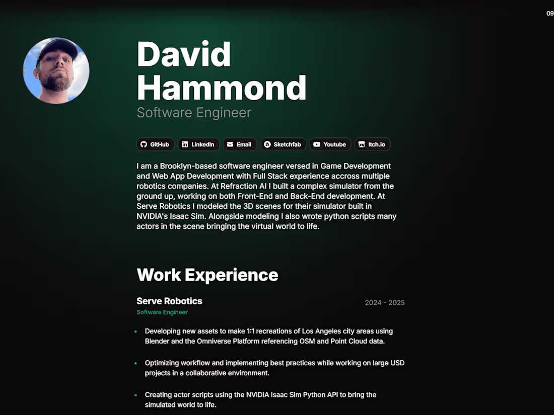 Cover image for GitHub - DavidCHammond/Portfolio