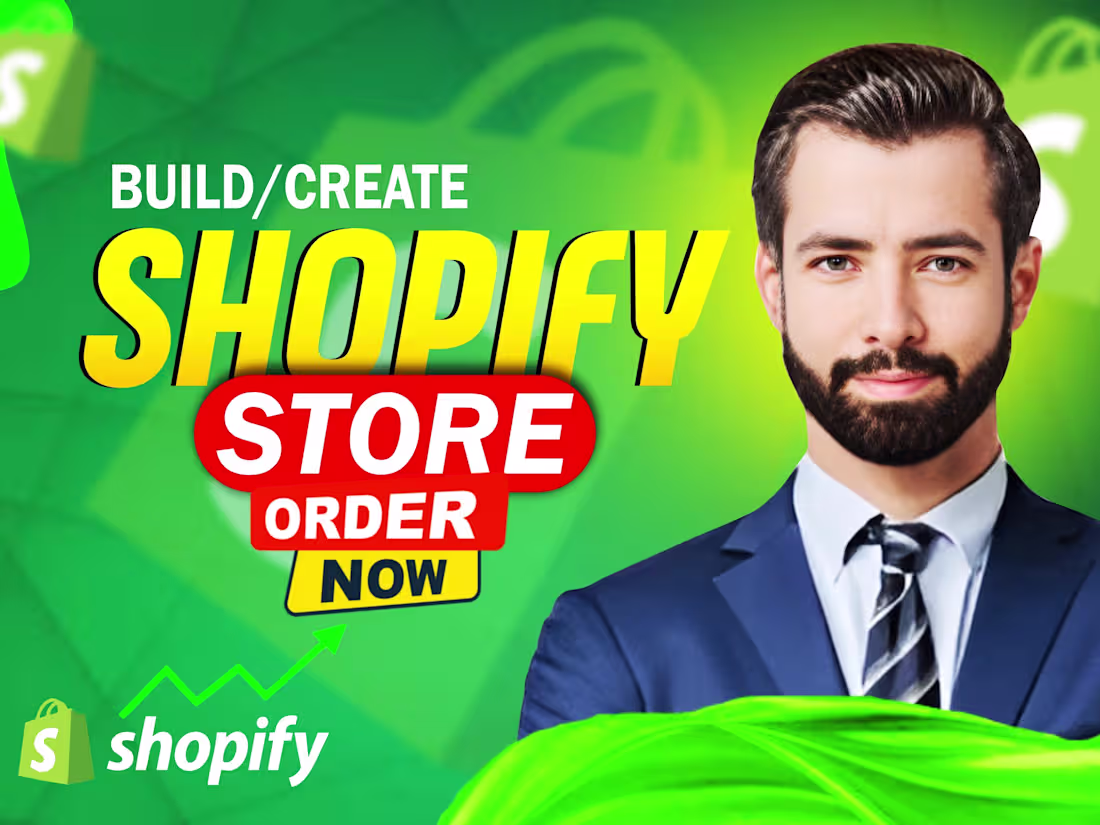 Cover image for Create And Develop Dropshipping Or Brand Shopify Store