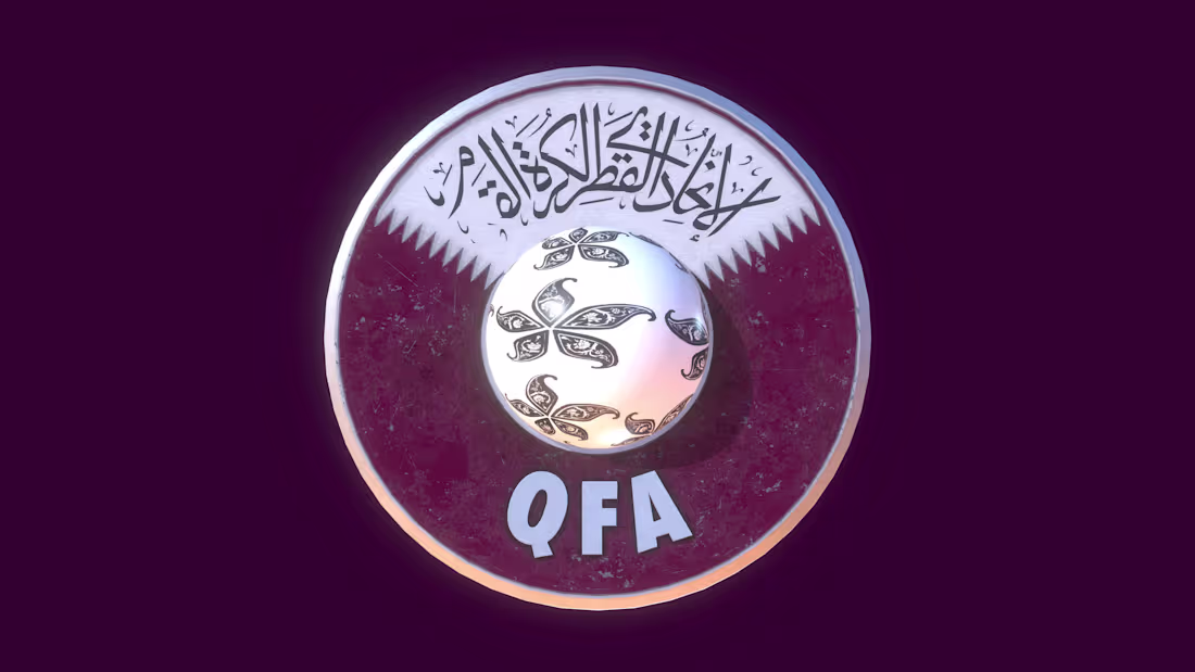 Cover image for Qatar national team – 3D badge