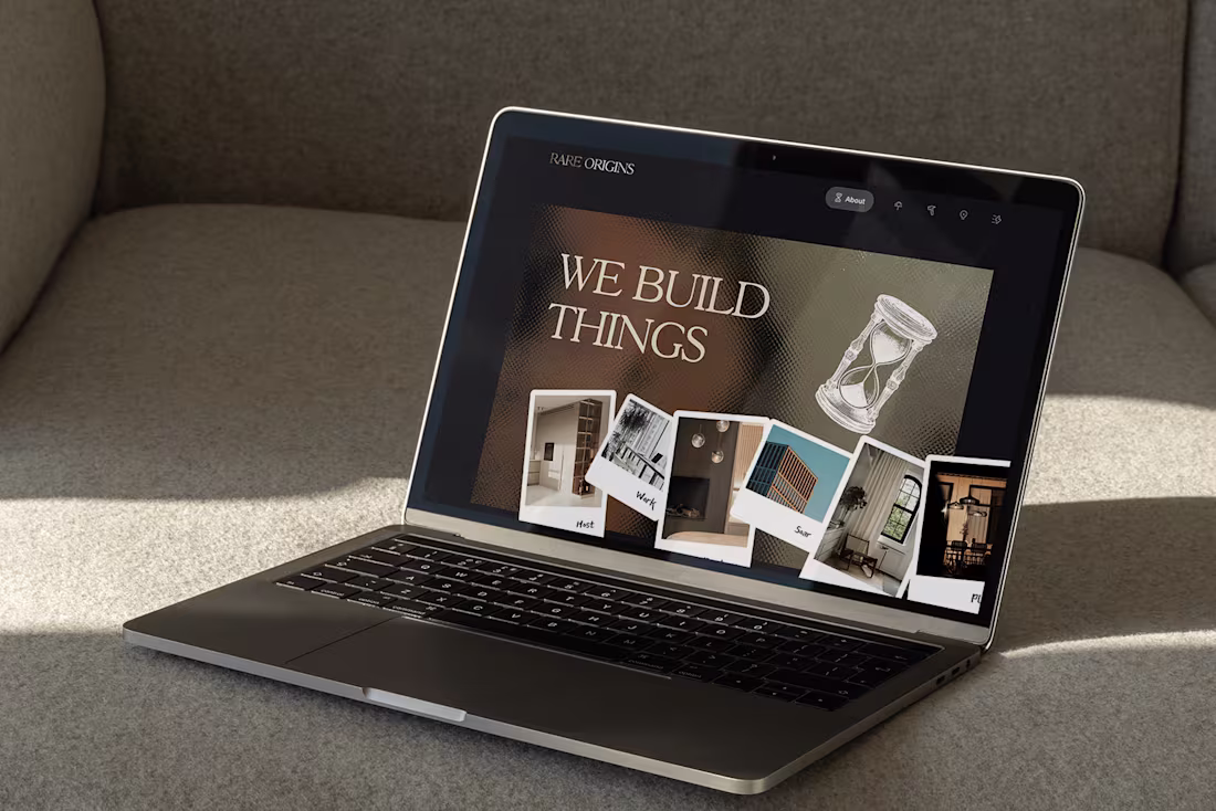 Cover image for Rare Origins: Unique Webflow build for VC firm