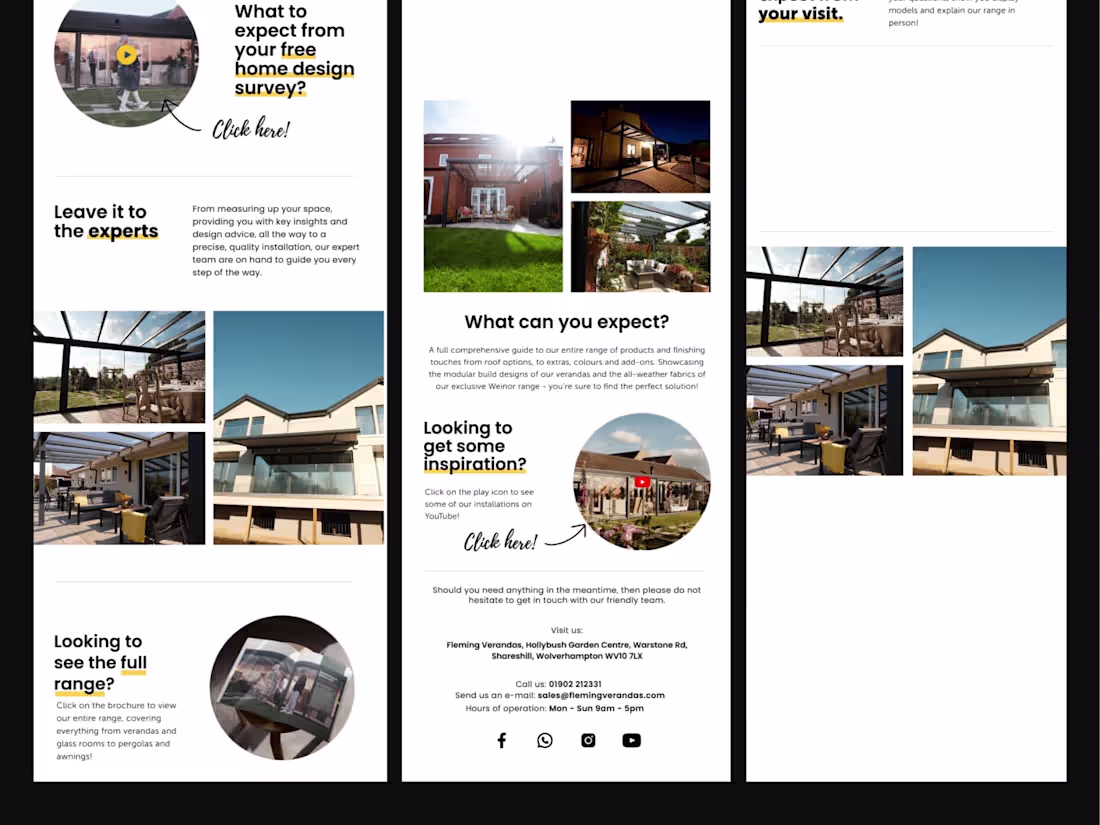 Cover image for "I'll create email designs for you with perfect solutions."