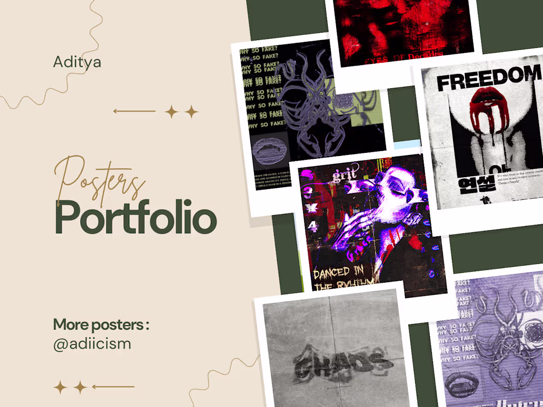 Cover image for Expressive Poster Designs